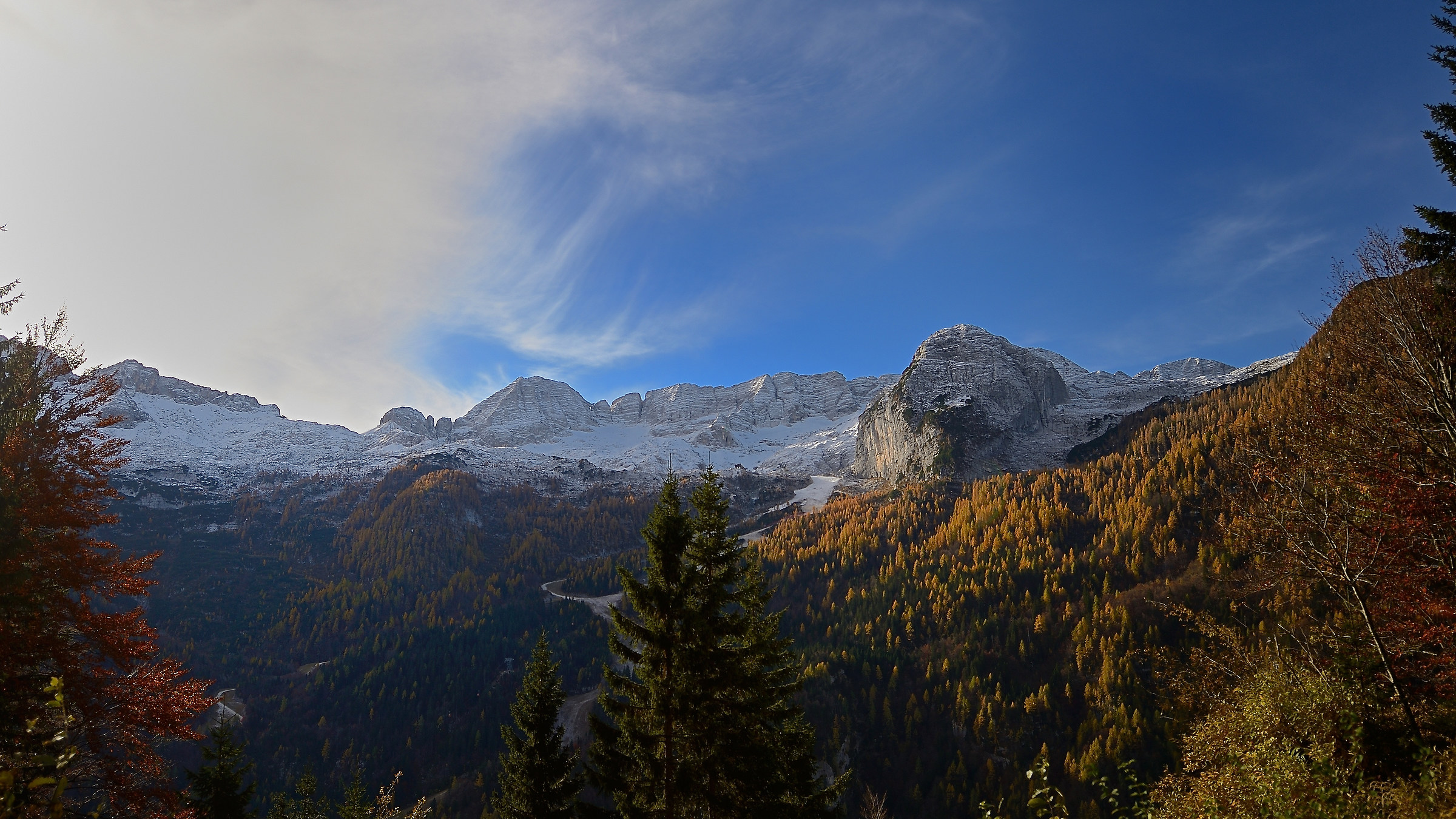 Panoramica da Sella Nevea M.te Canin