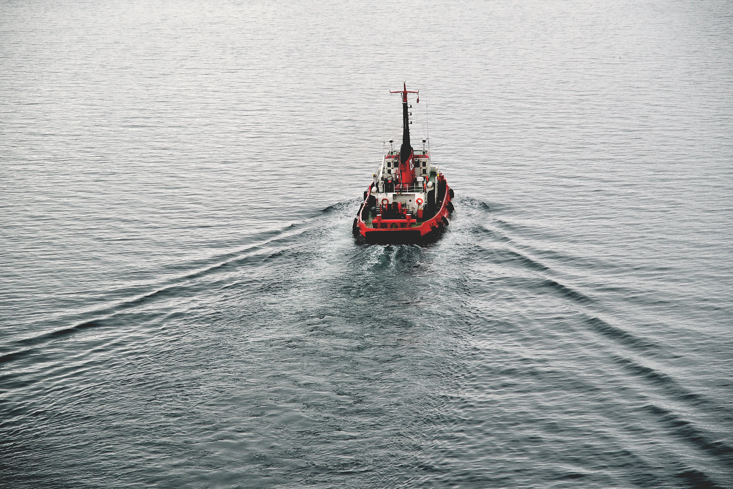 il rimorchiatore rosso