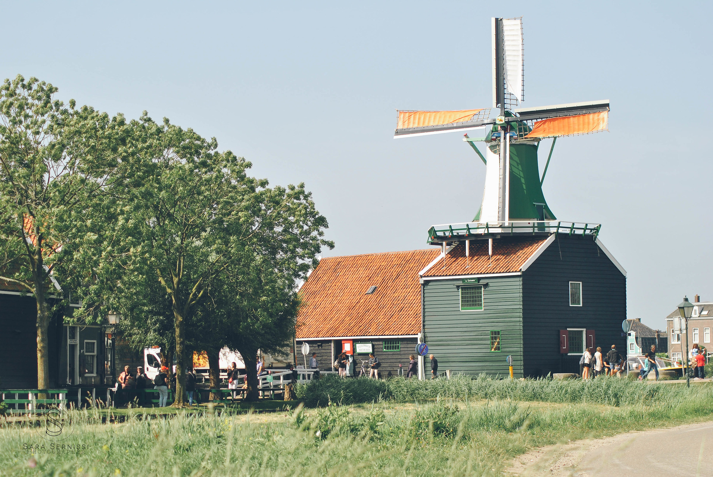 The mill in Zaanse Schans