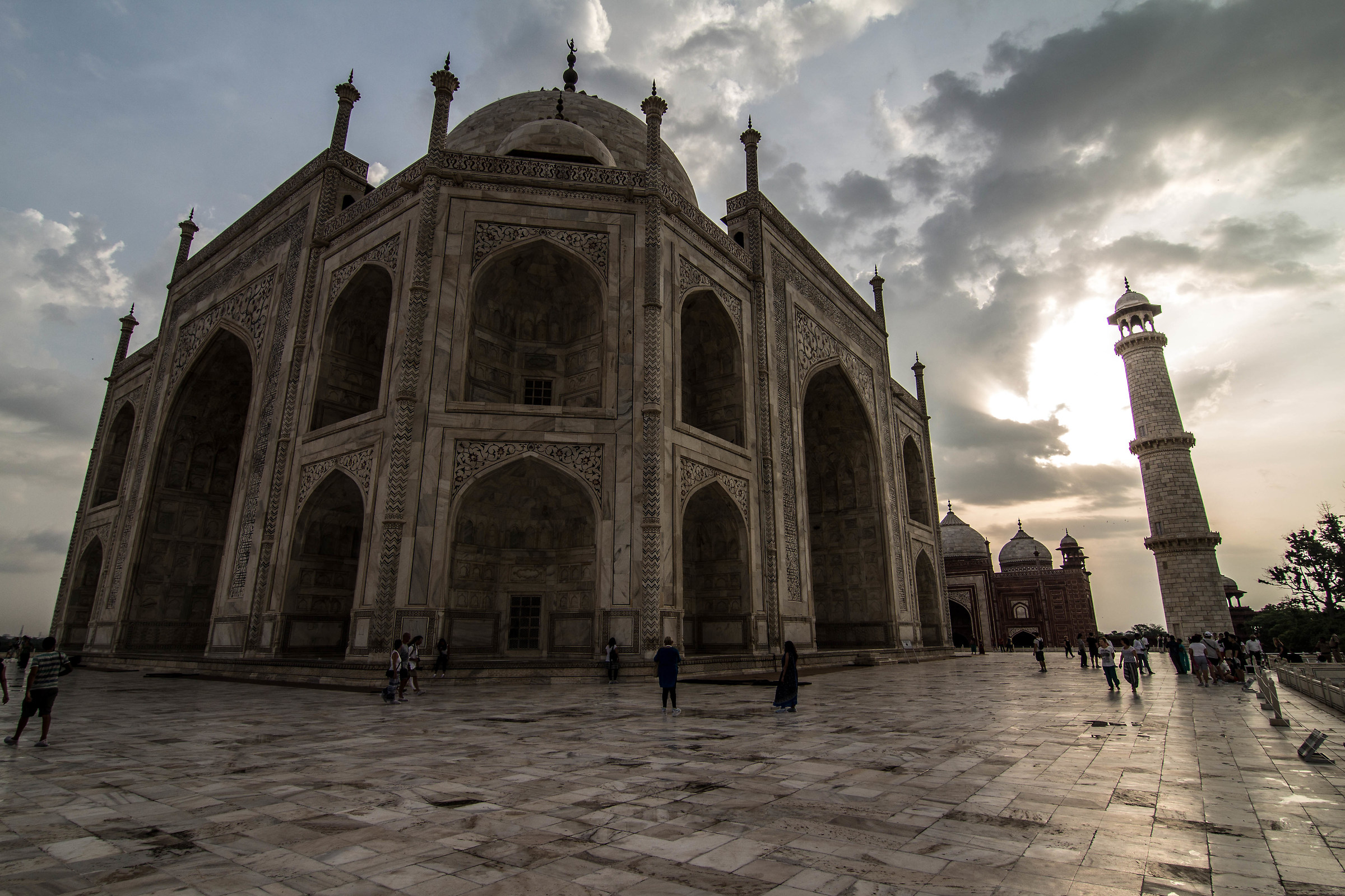 Taj Mahal from the bottom