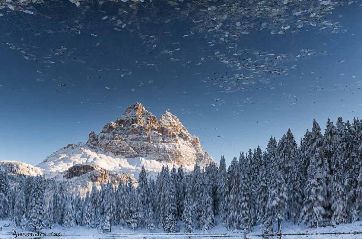 Three Peaks reflected