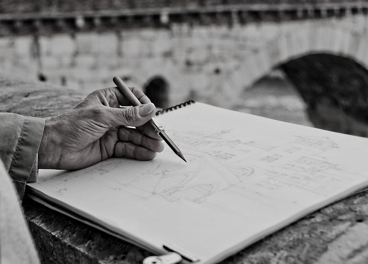 painting the bridge Stone