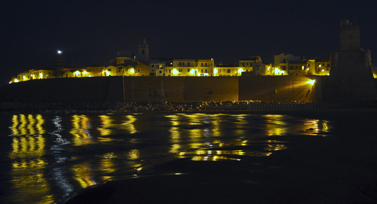 Termoli by night