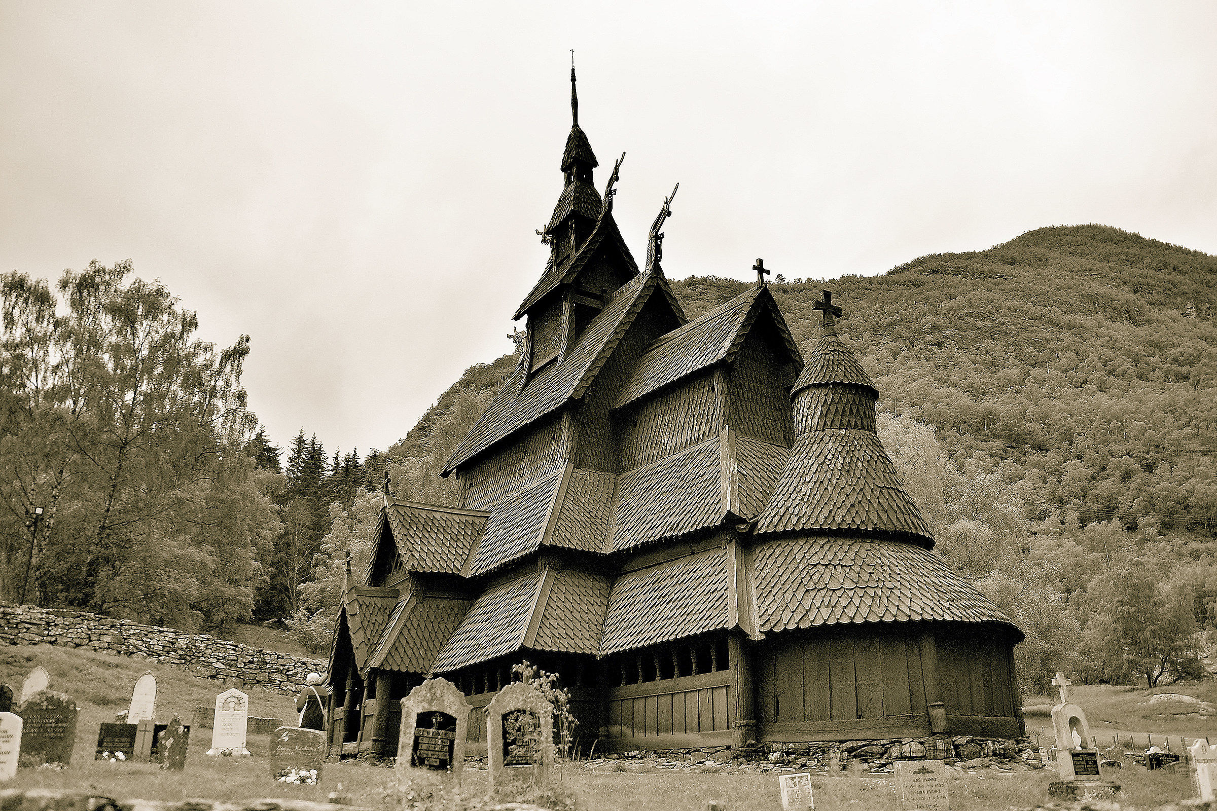 antica chiesa norvegese