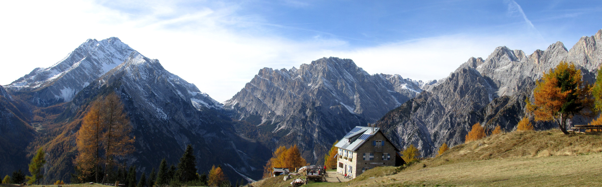 Mount Antelao from Rifugio Chiggiato
