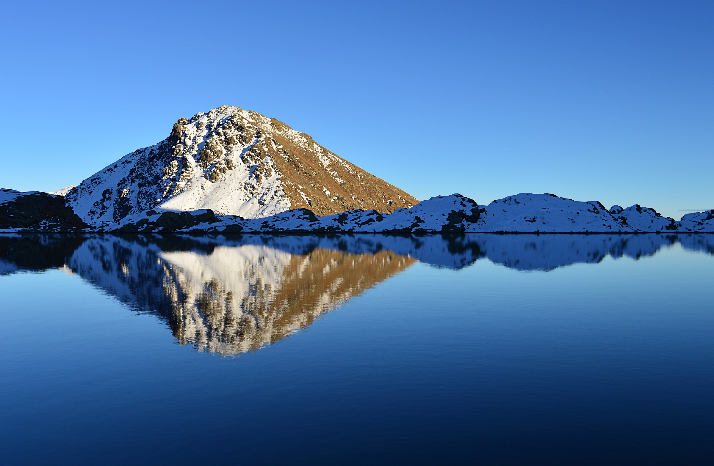 In attesa della luna al Lago Corvo.