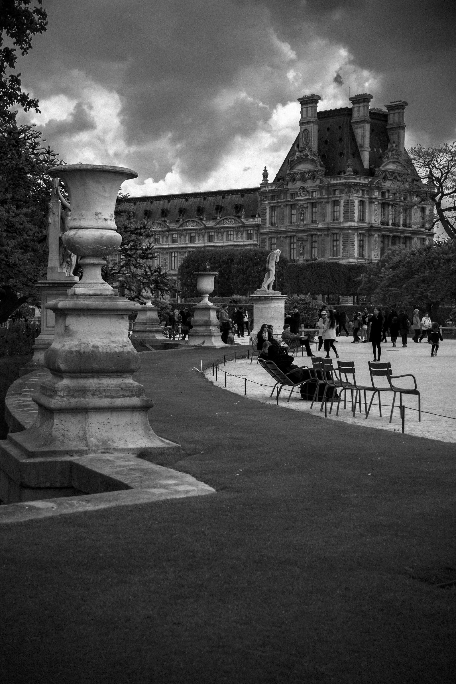 Jardin des Tuileries - Louvre.