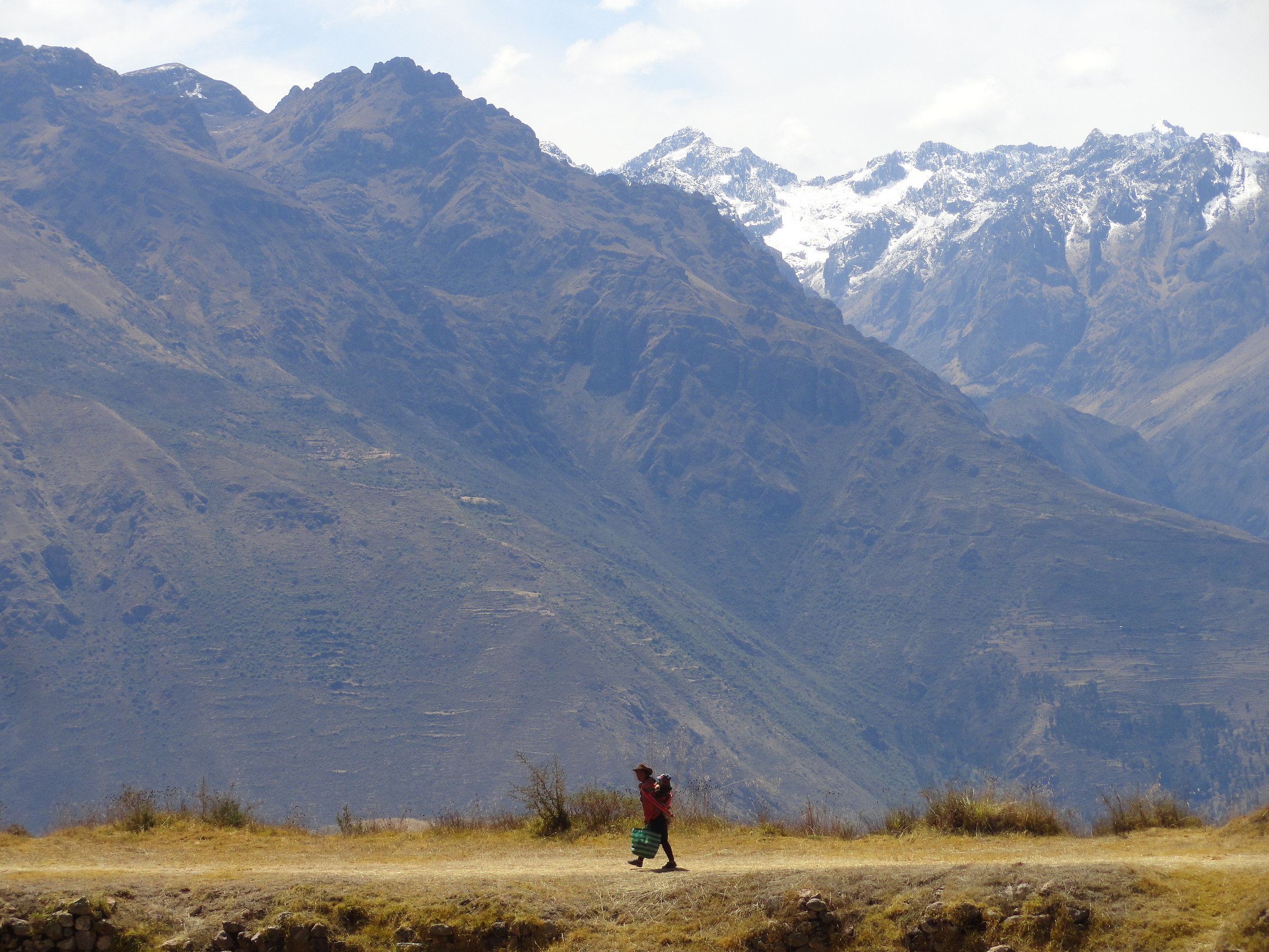 Perù, nei dintorni di Cuzco, in cammino