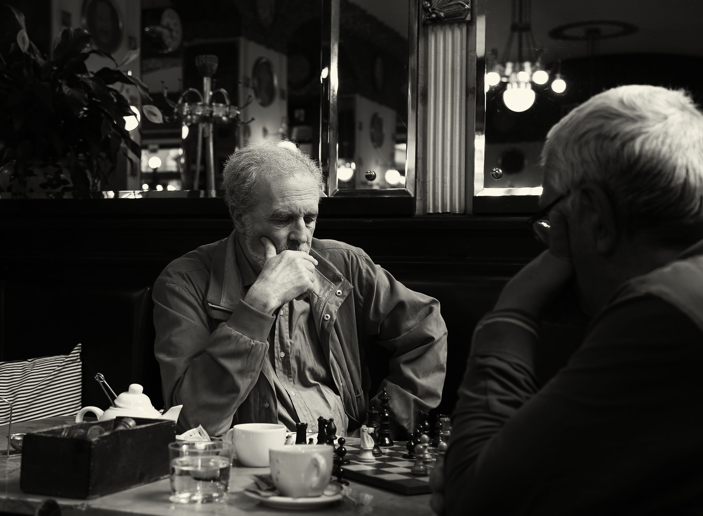 Playing at the Cafe San Marco - Trieste