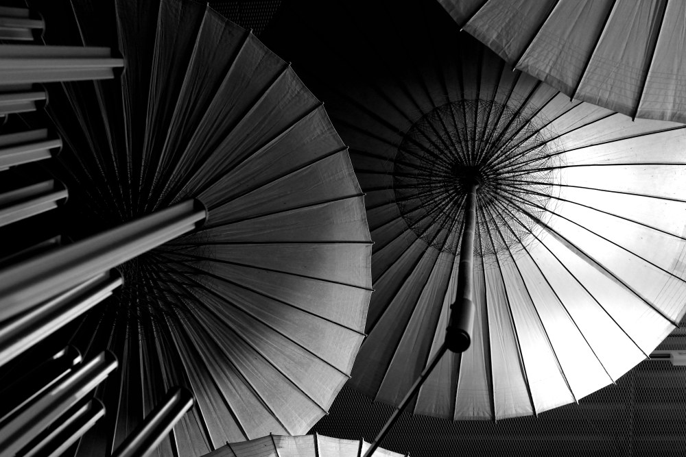 Shadows and umbrellas