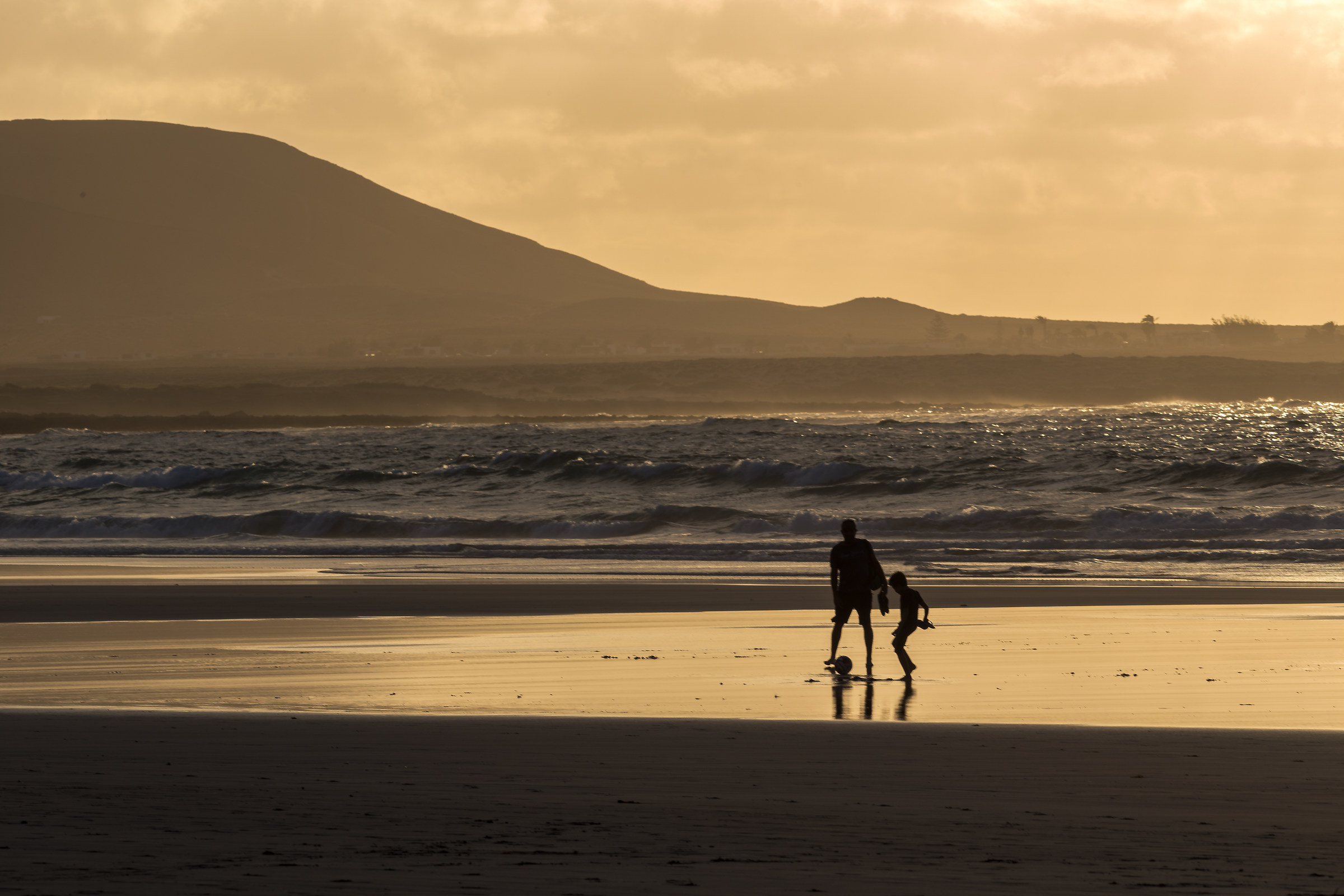 Ball on the beach