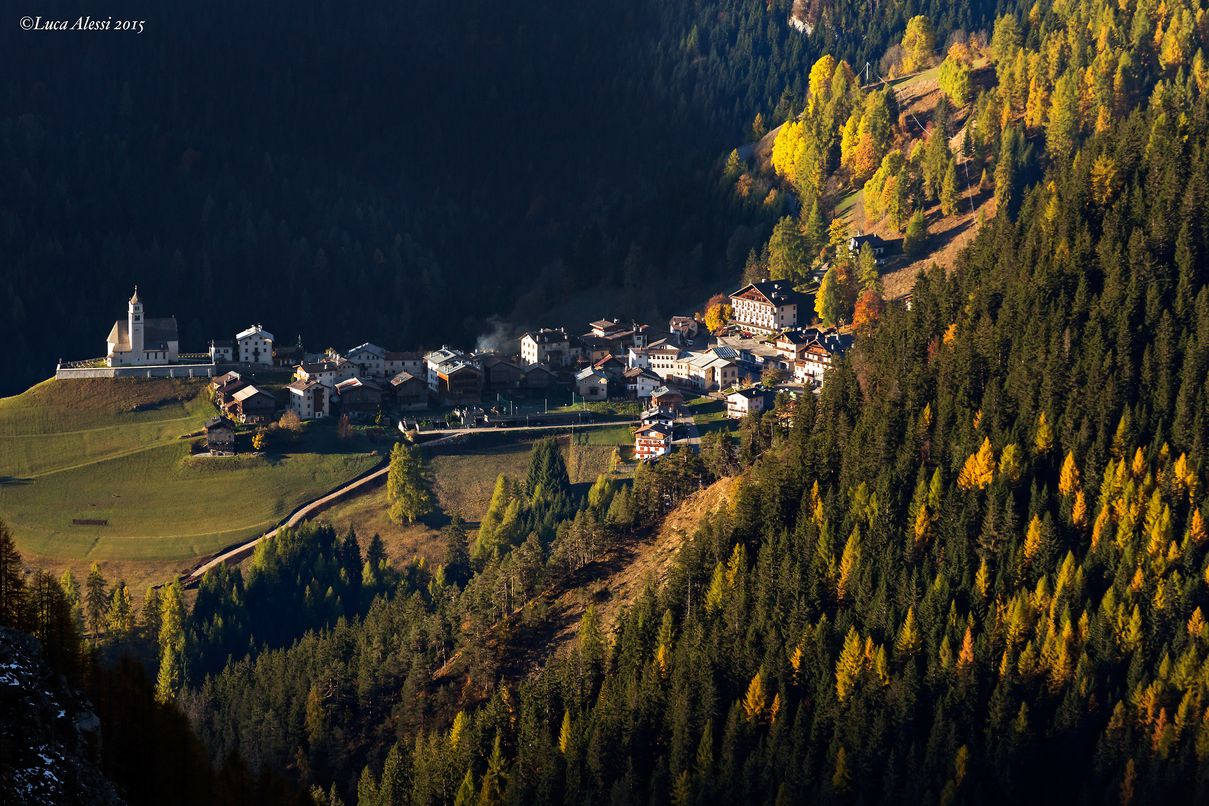 Colle Saint Lucia from the Passo Giau