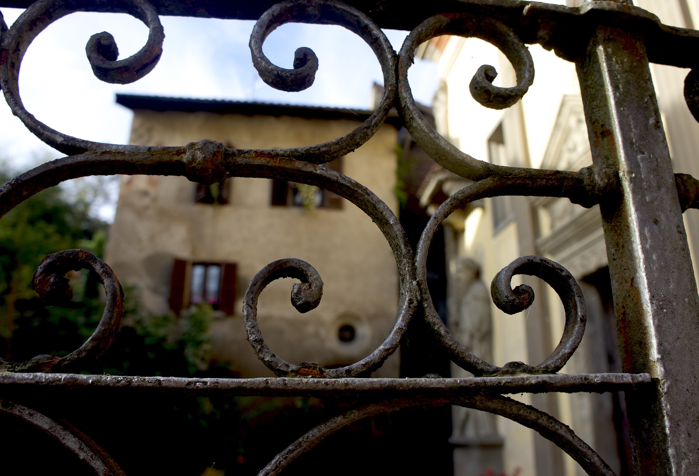 through the gate ...