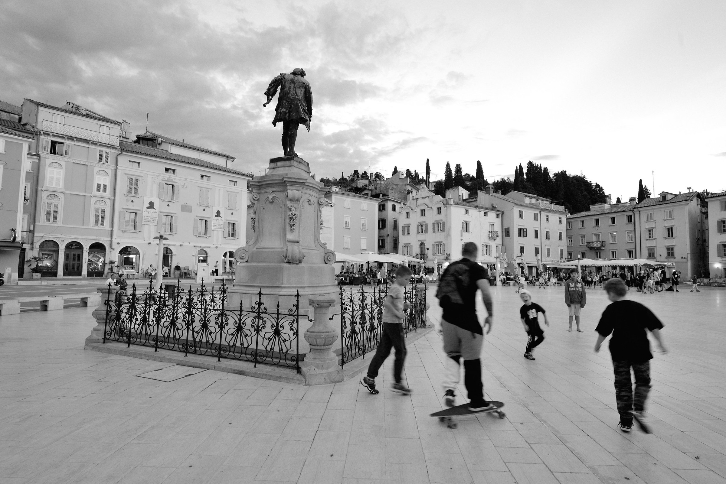 Skating with Tartini in Pirano