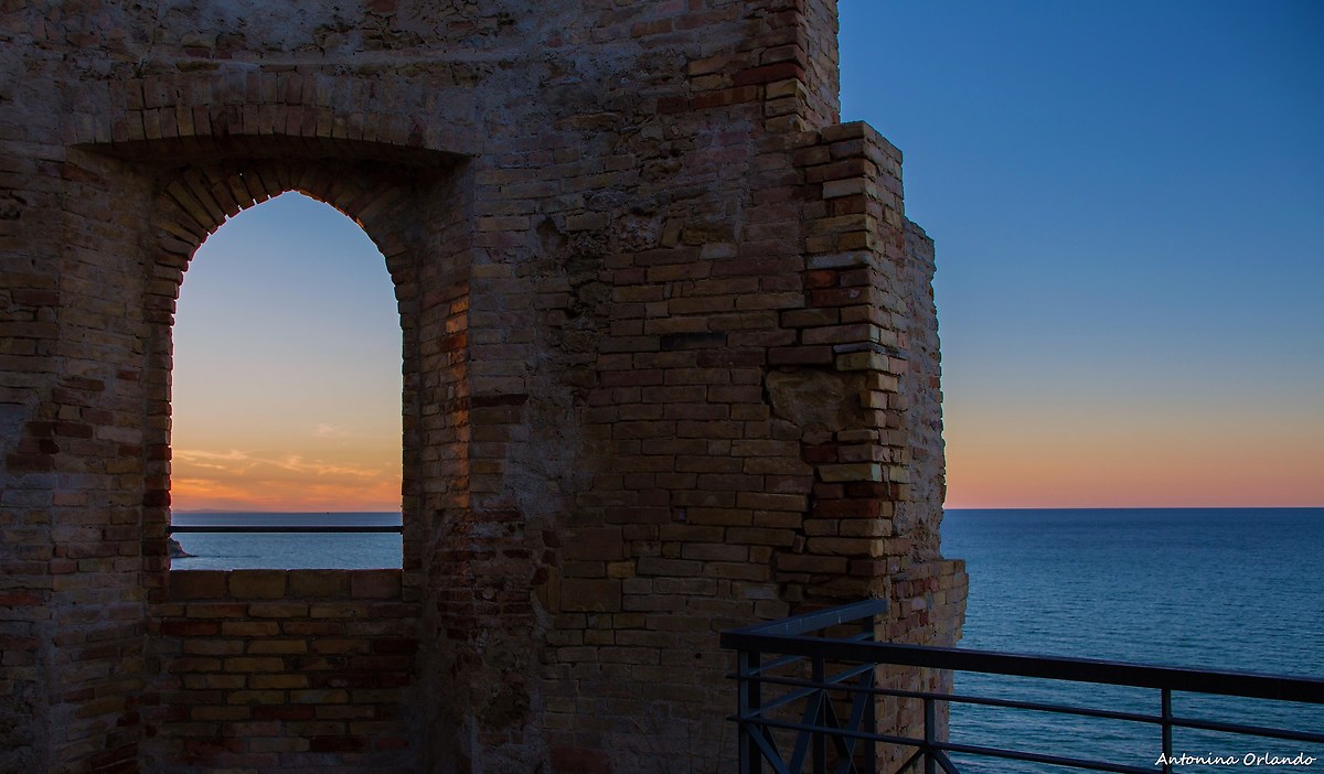 Il tramonto , oltre....