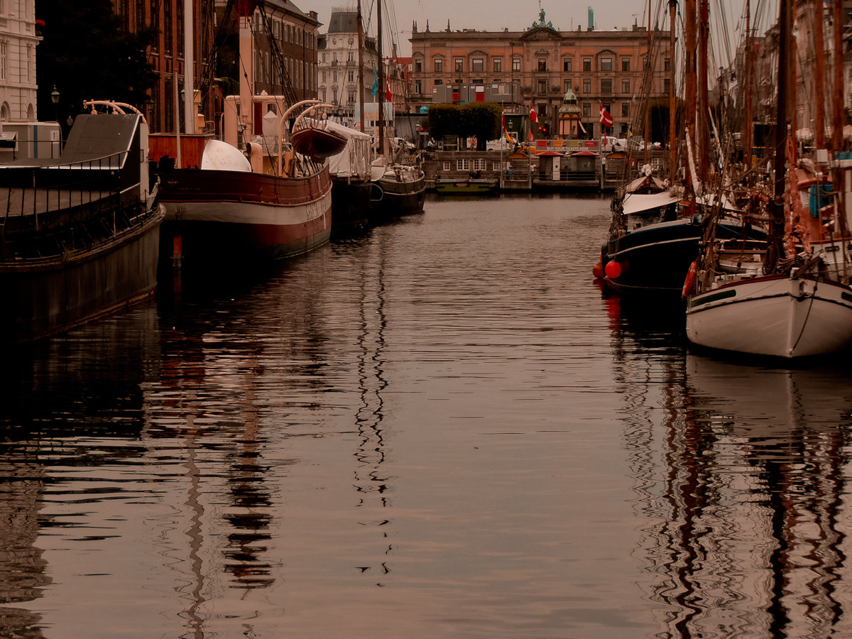 Porto nella città di Copenaghen