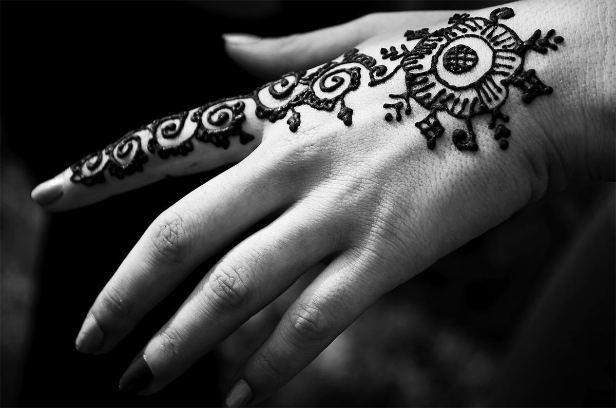 Henna tattoo