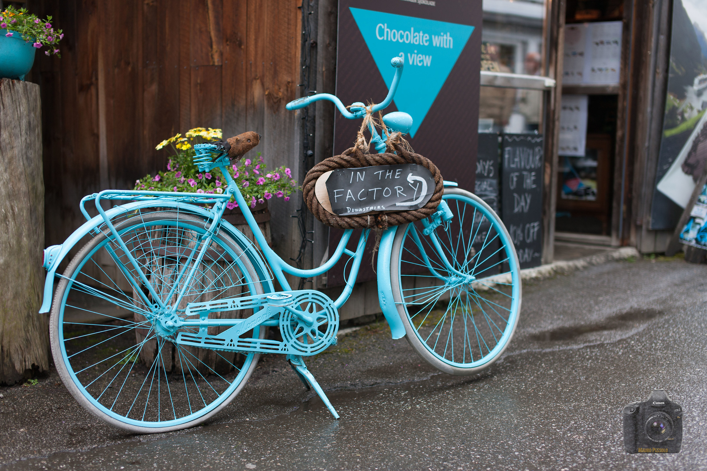 Blue bike