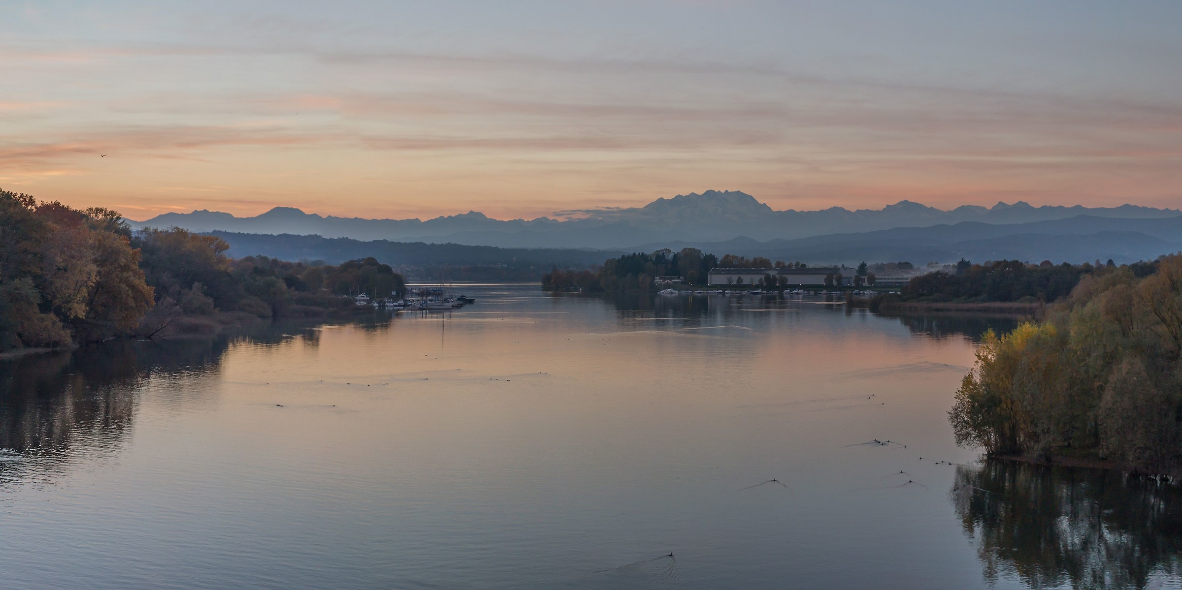 Tramonto di fine ottobre (dieci minuti dopo)