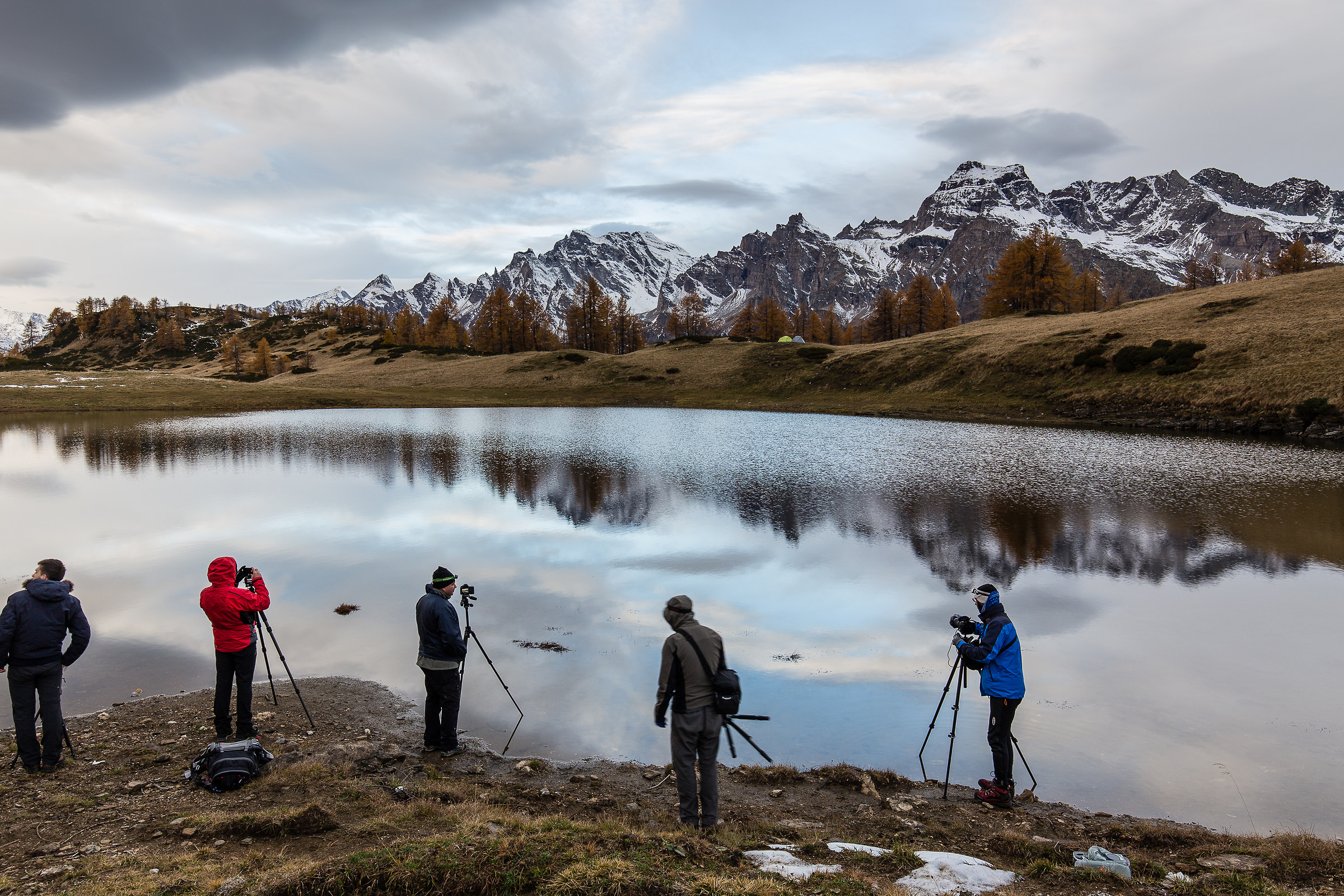 Photographers at Devero