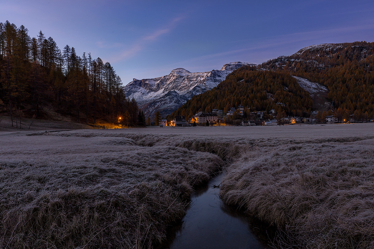 First light on the plain of Devero
