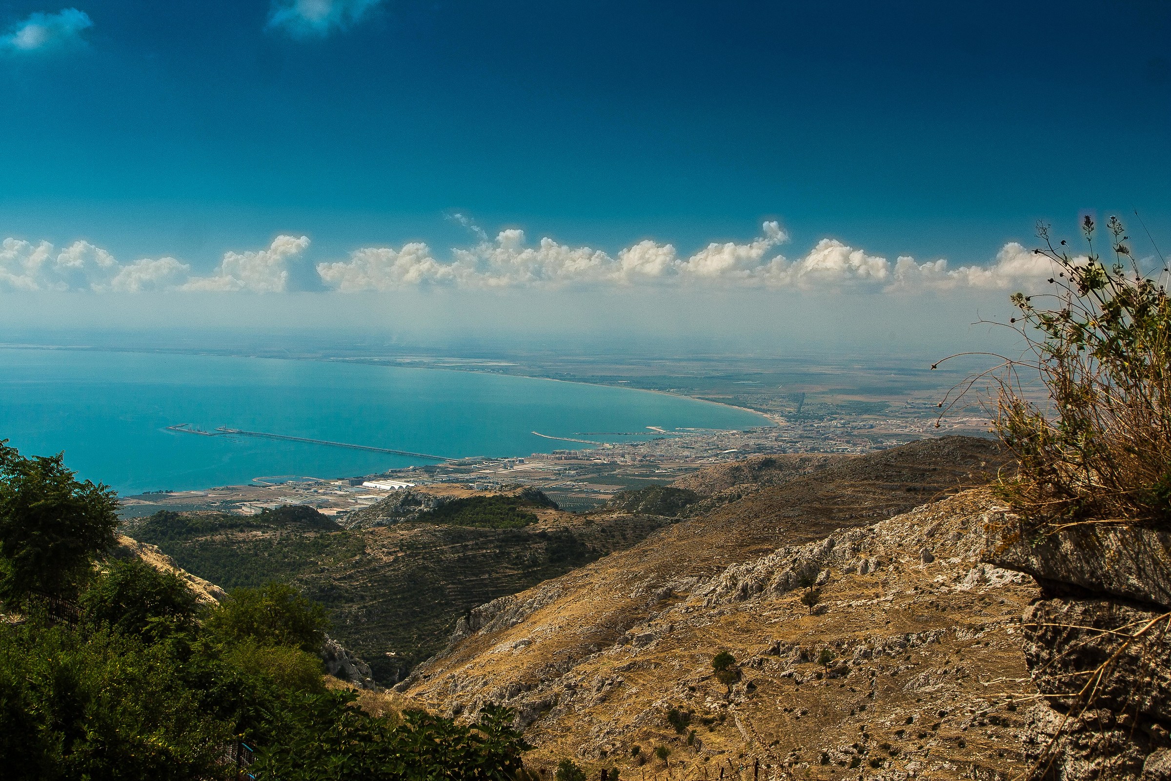 Golfo di Manfredonia dall'Abbazia