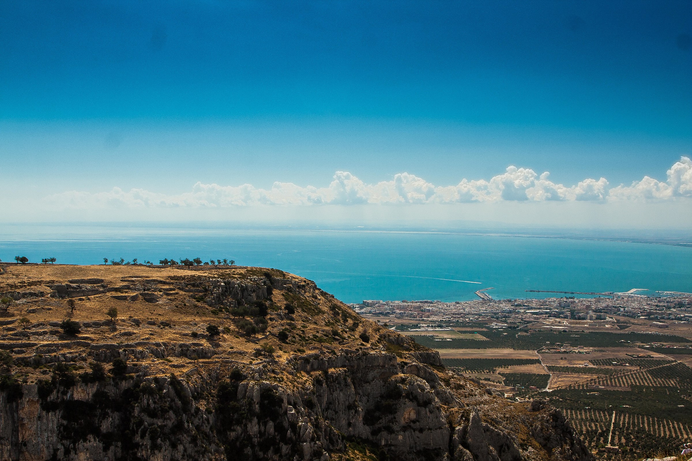 Golfo di Manfredonia dall'Abbazia