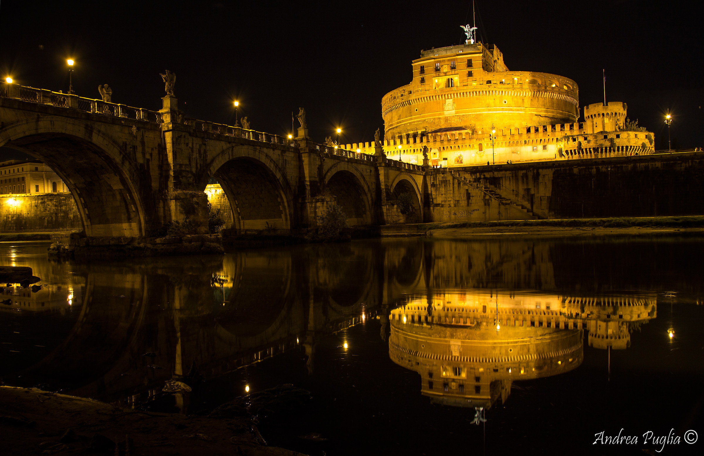 Castel Sant'Angelo by night