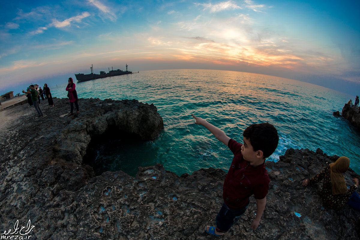 Seaside of Kish