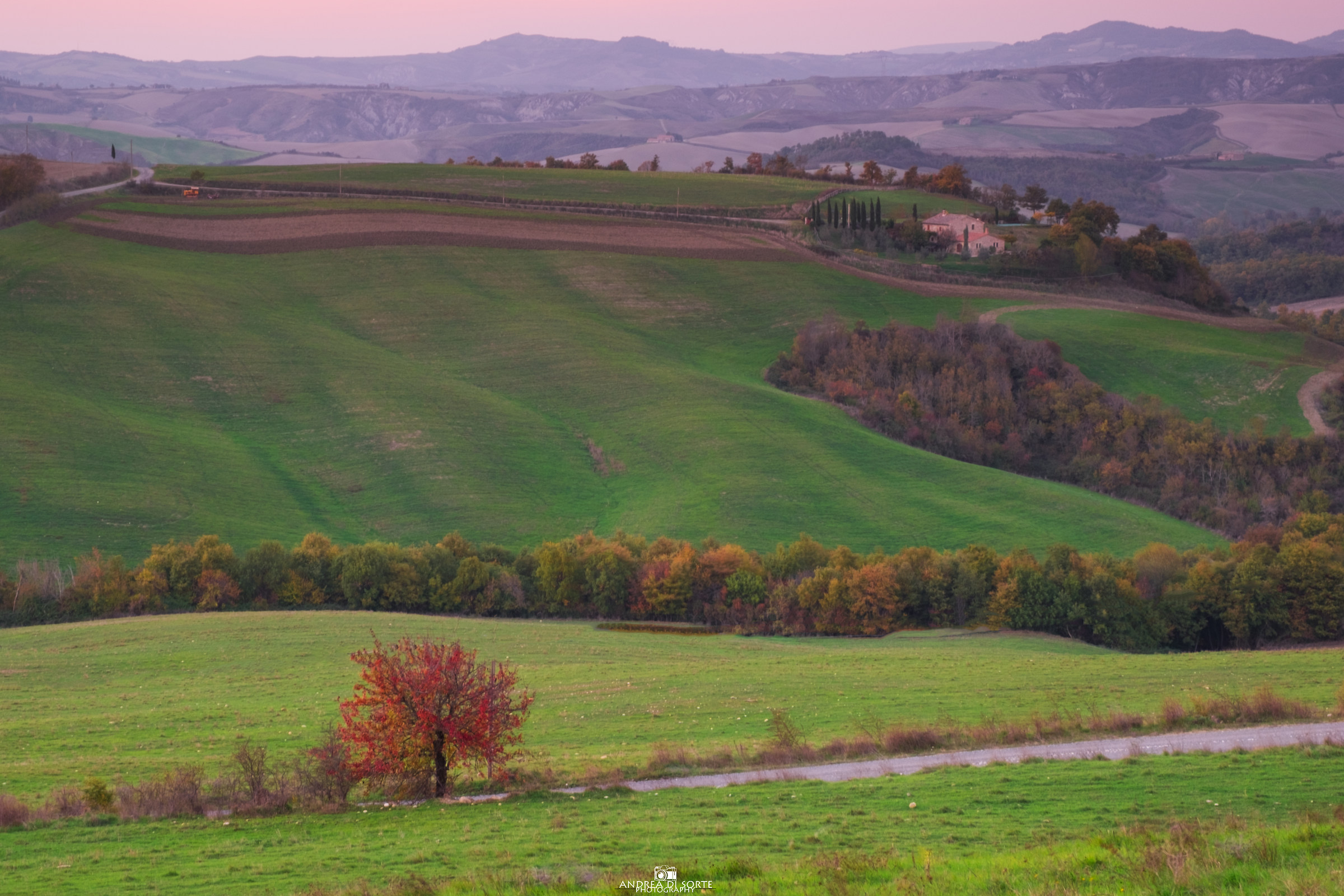Tuscany at the border with Lazio