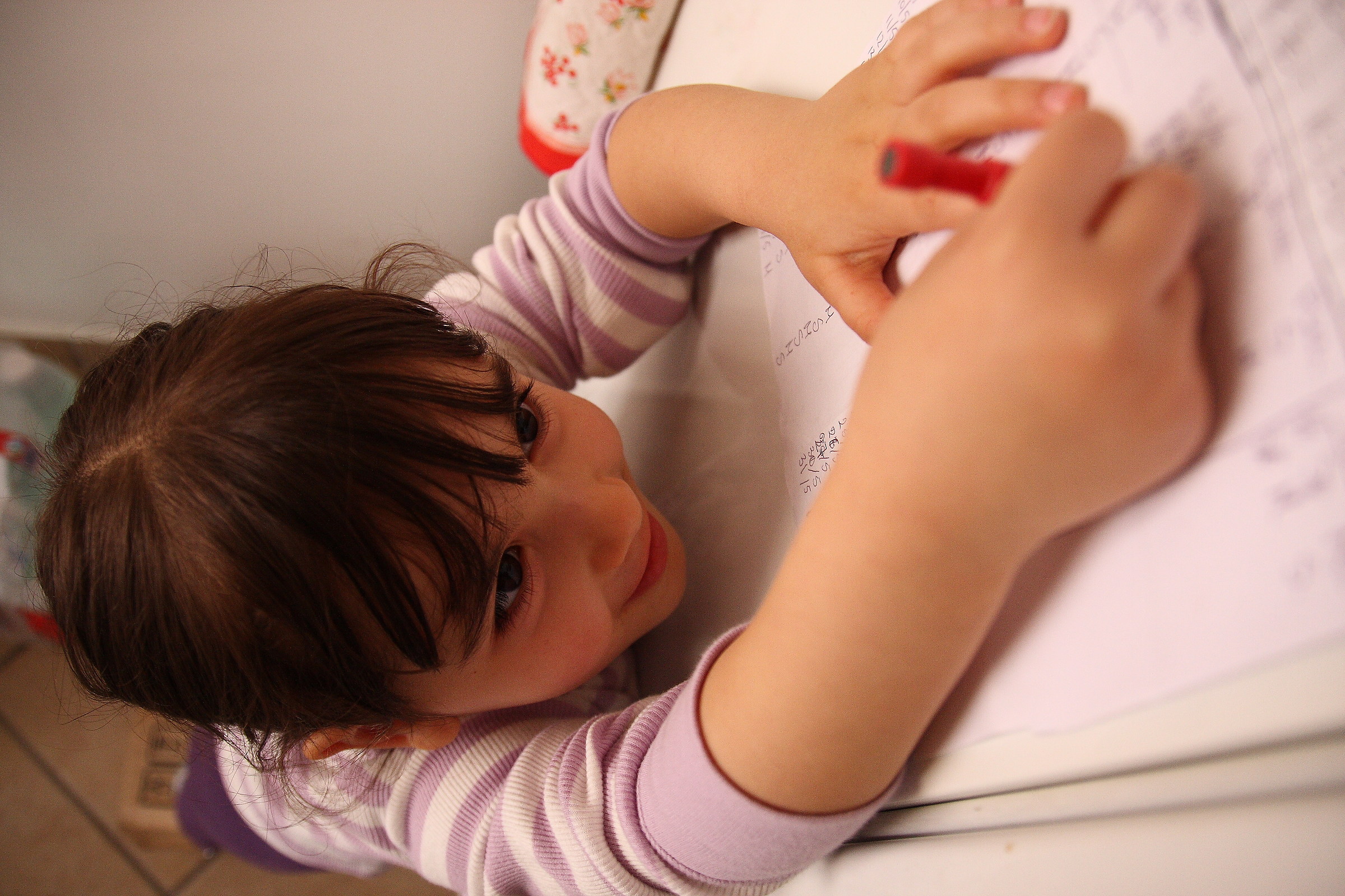 Why not write on the fridge
