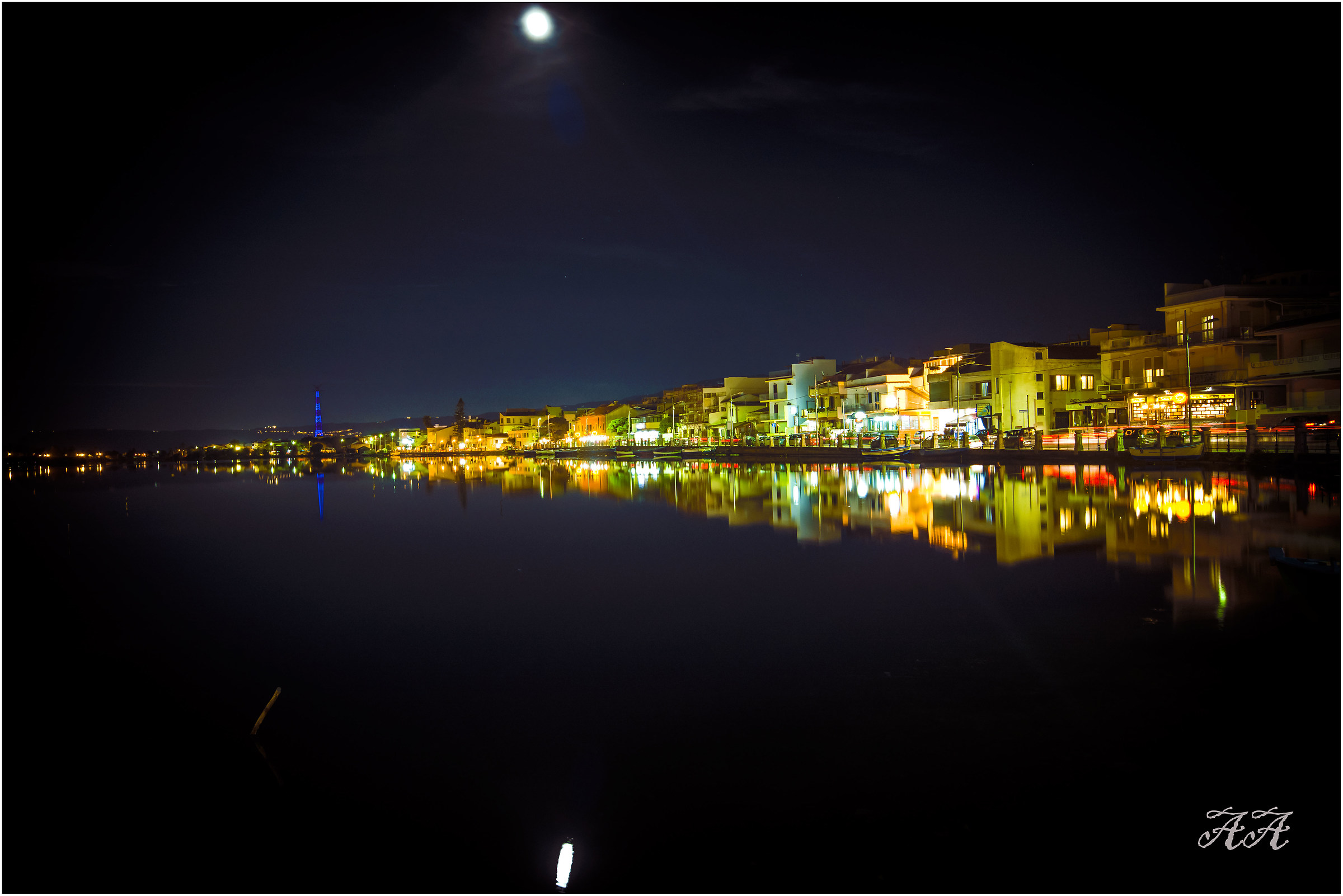 reflection on the lake