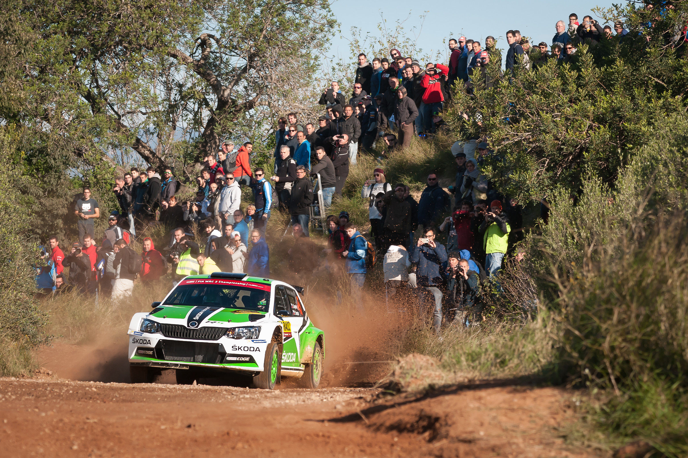 shakedown Skoda driver Kopecky