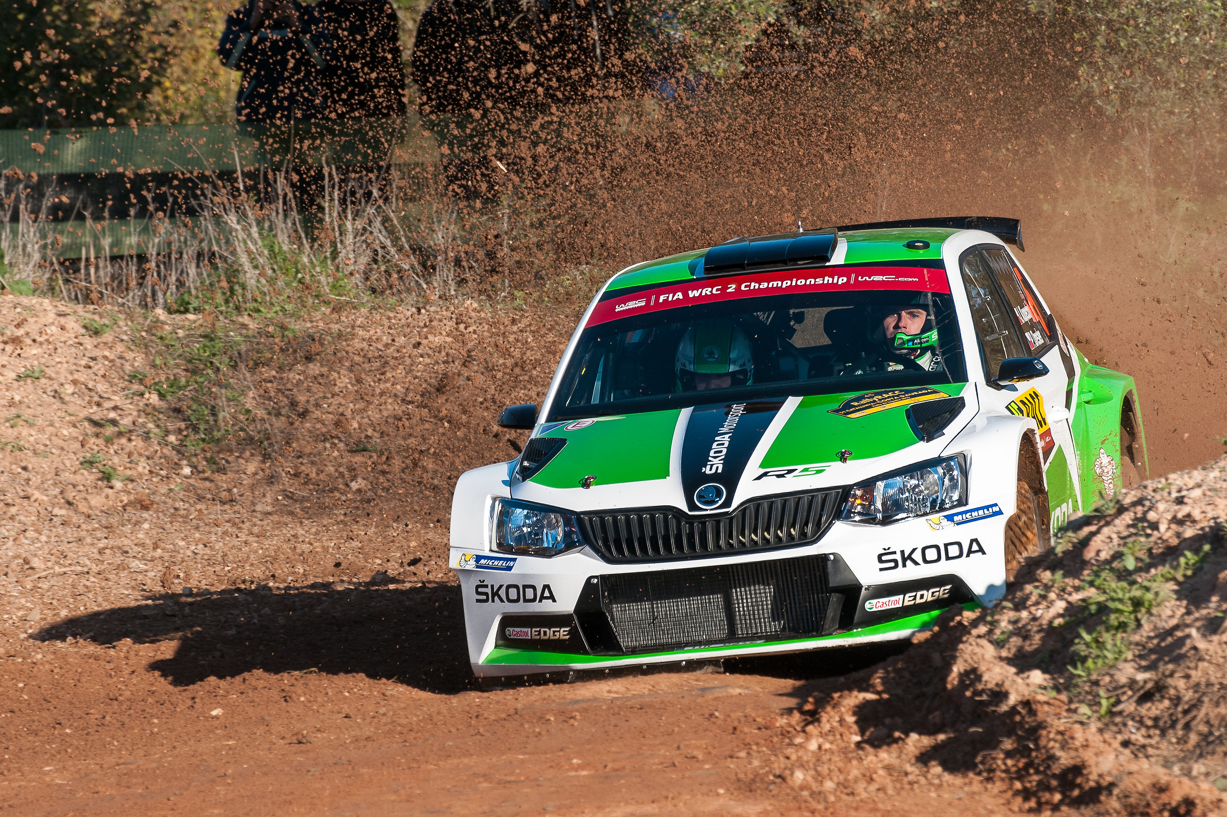 shakedown Skoda driver Kopecky