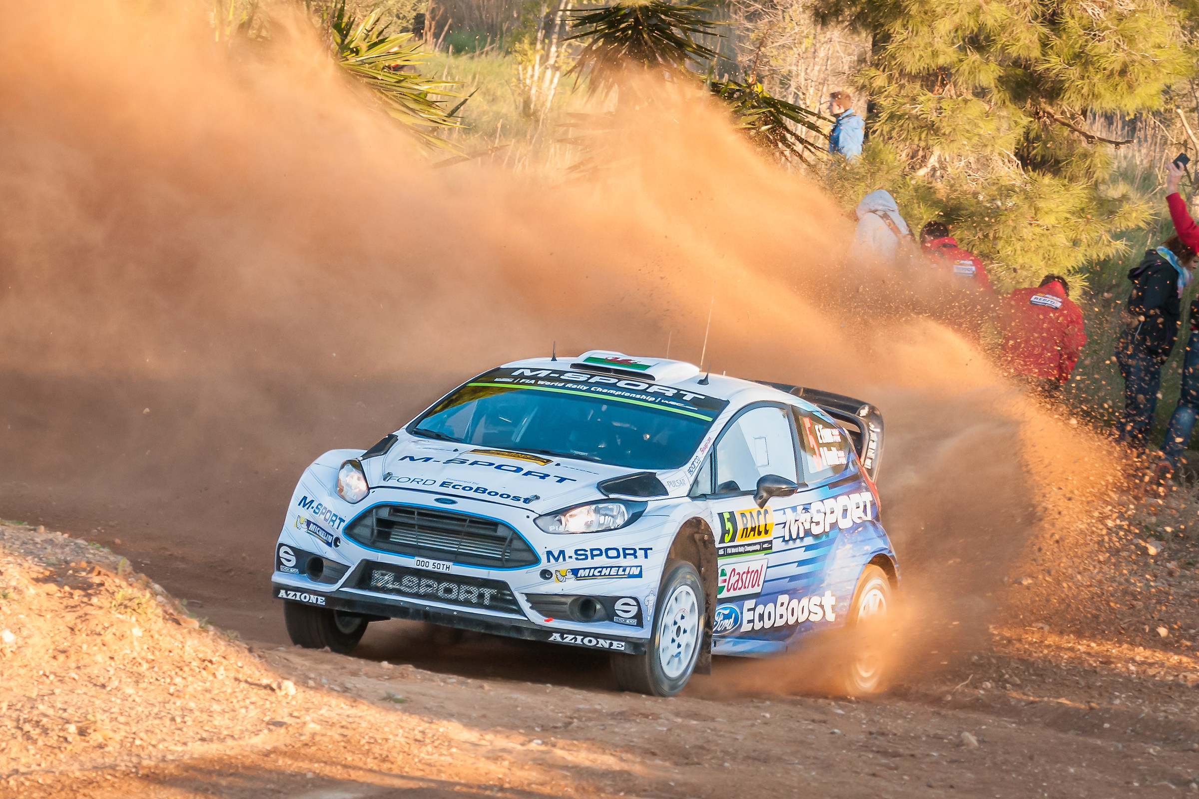 shakedown Ford driver Evans