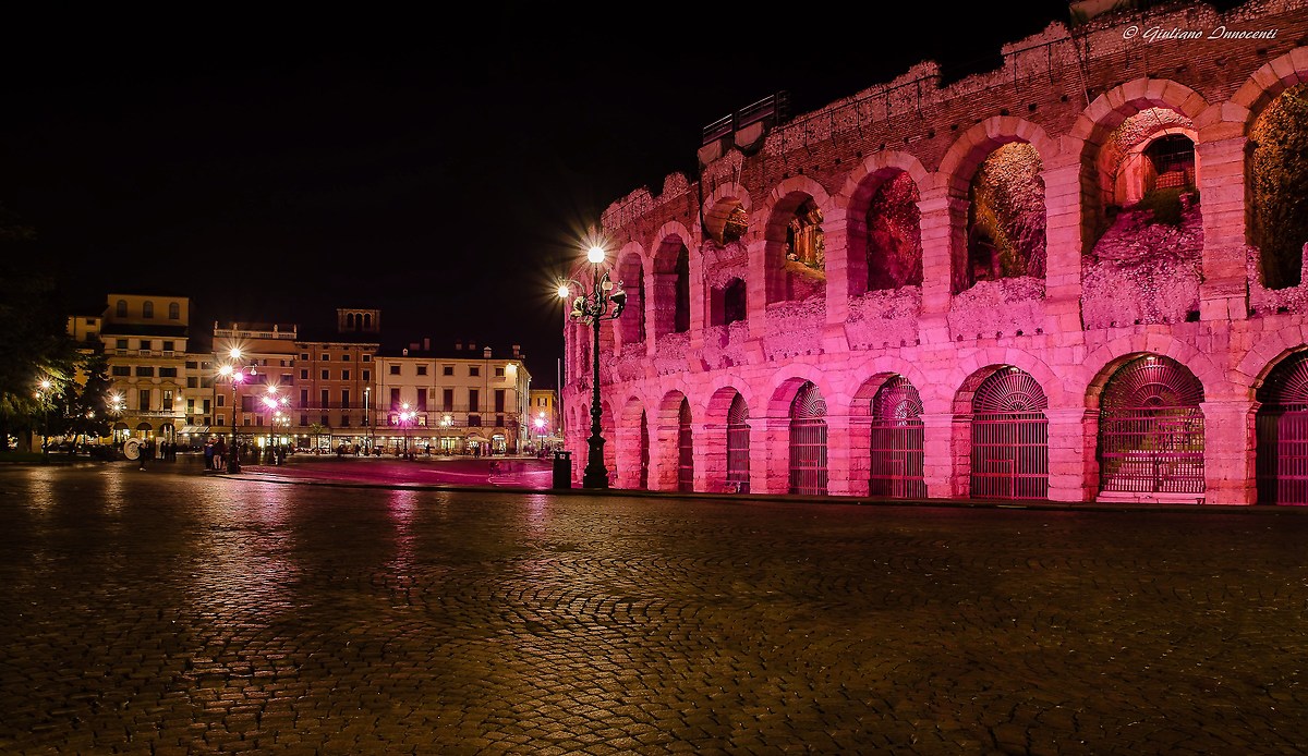The Arena turns pink