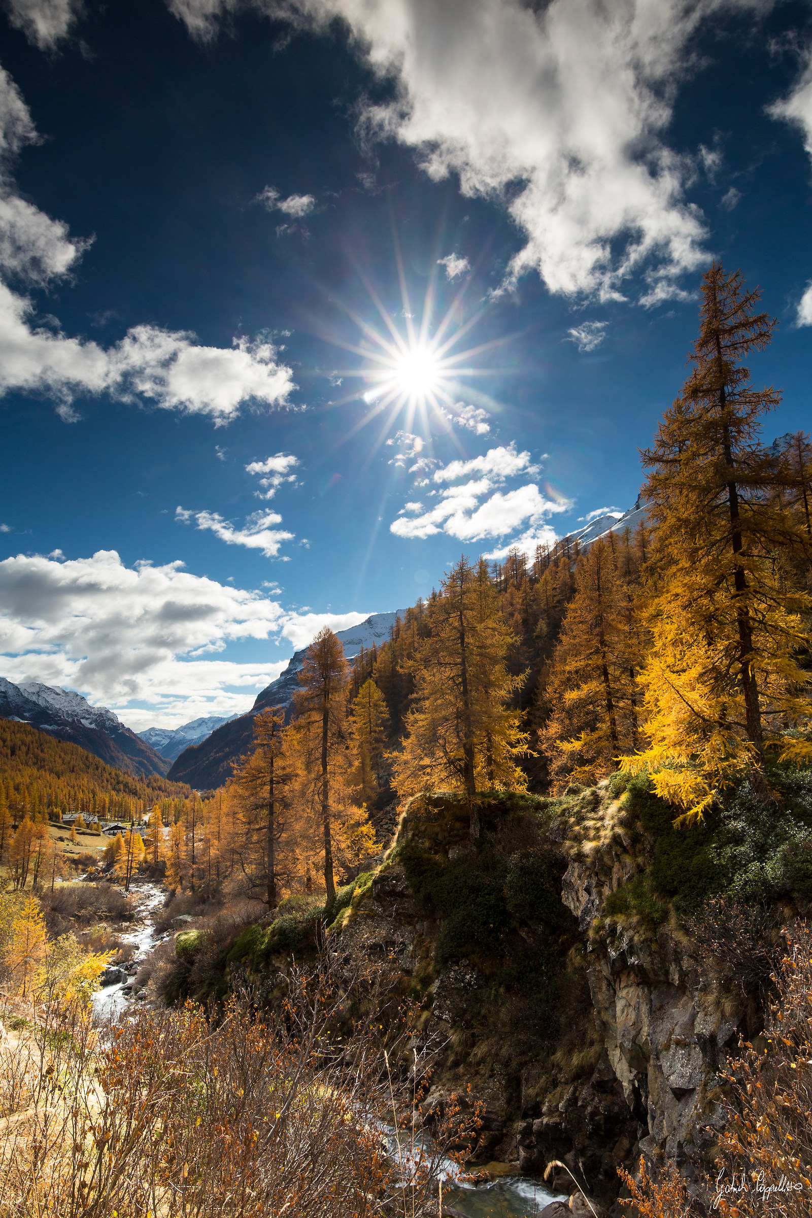 Autunno in val d'Aosta