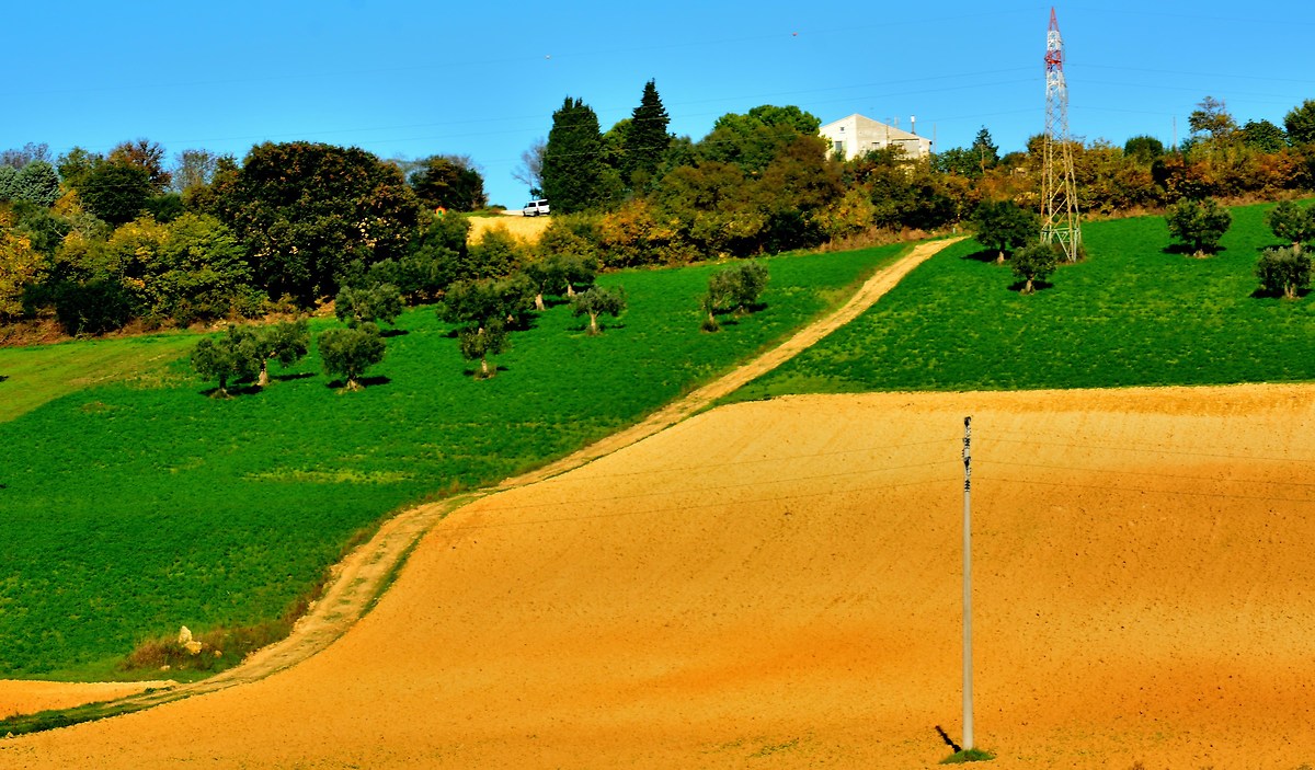panorama dalla pompa di benzina 1