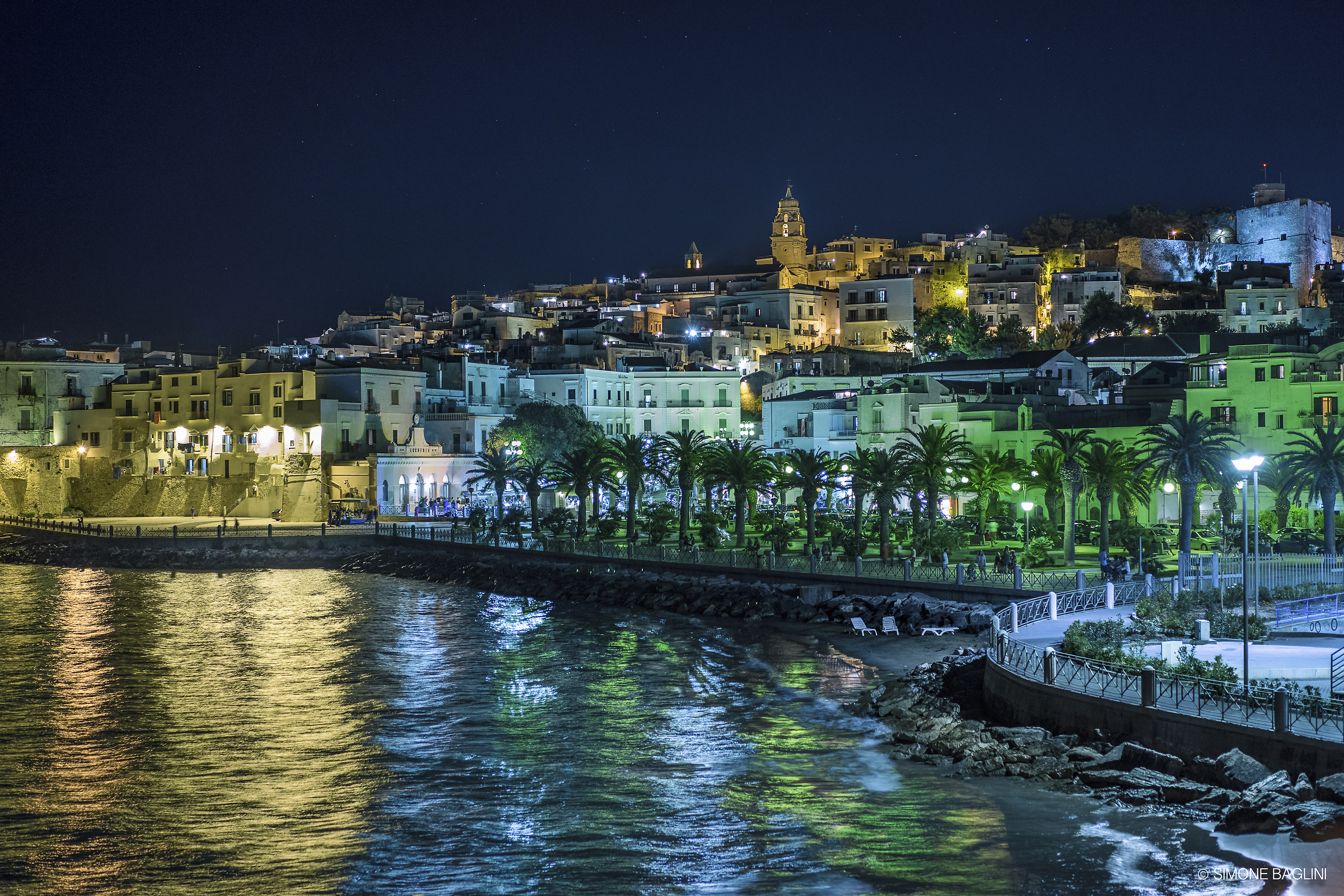 Vieste by night