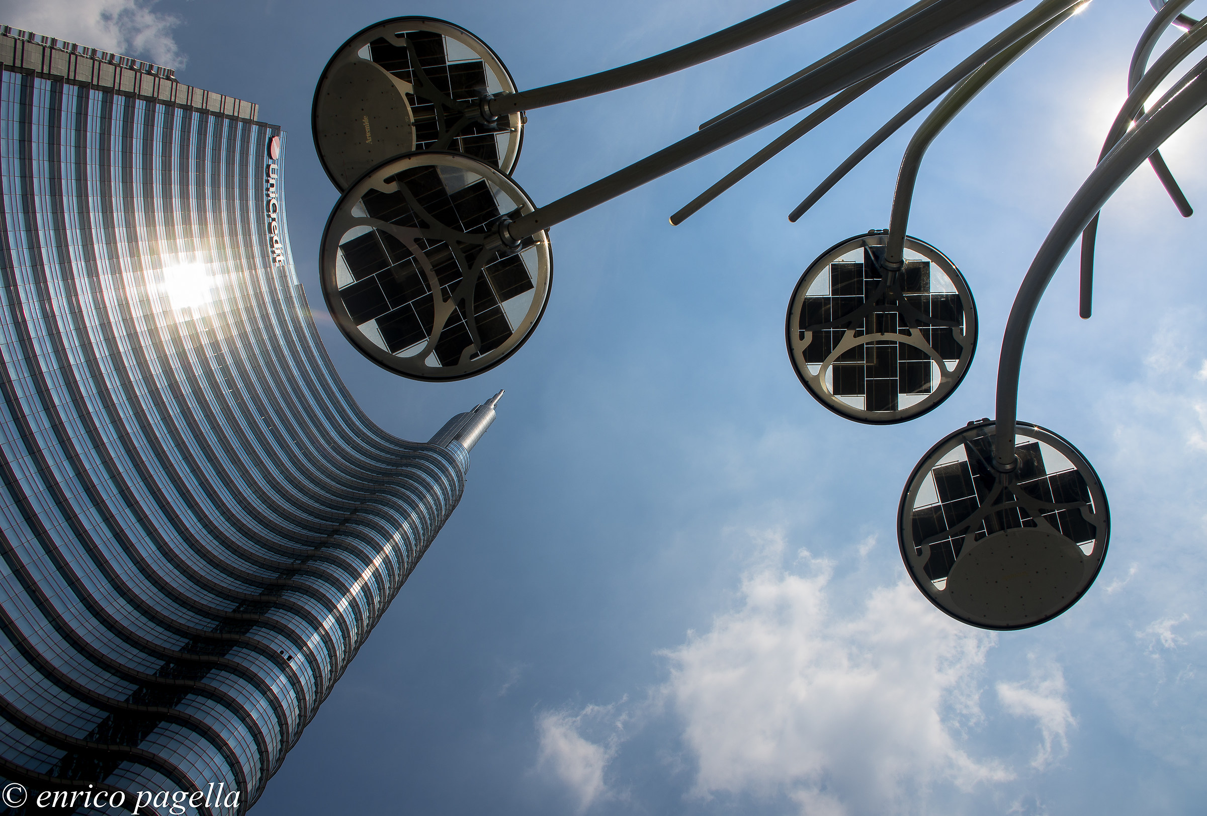 an unusual sight in Milan