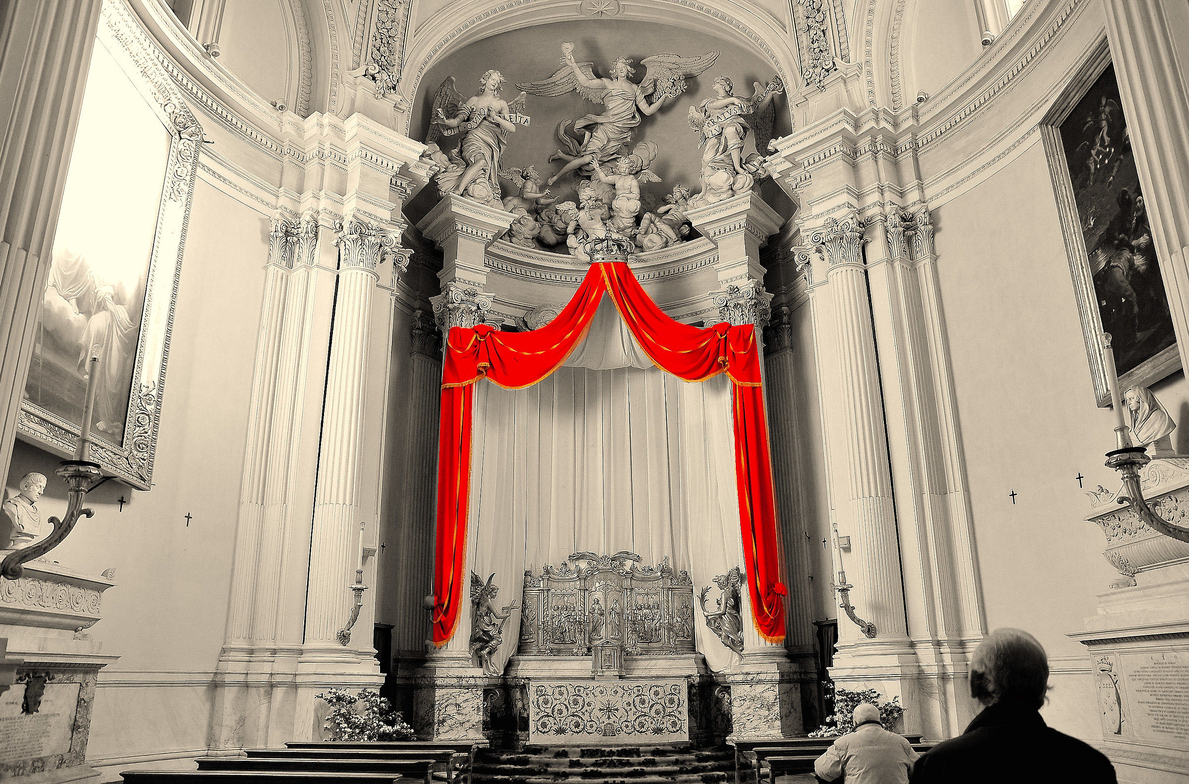 The altar