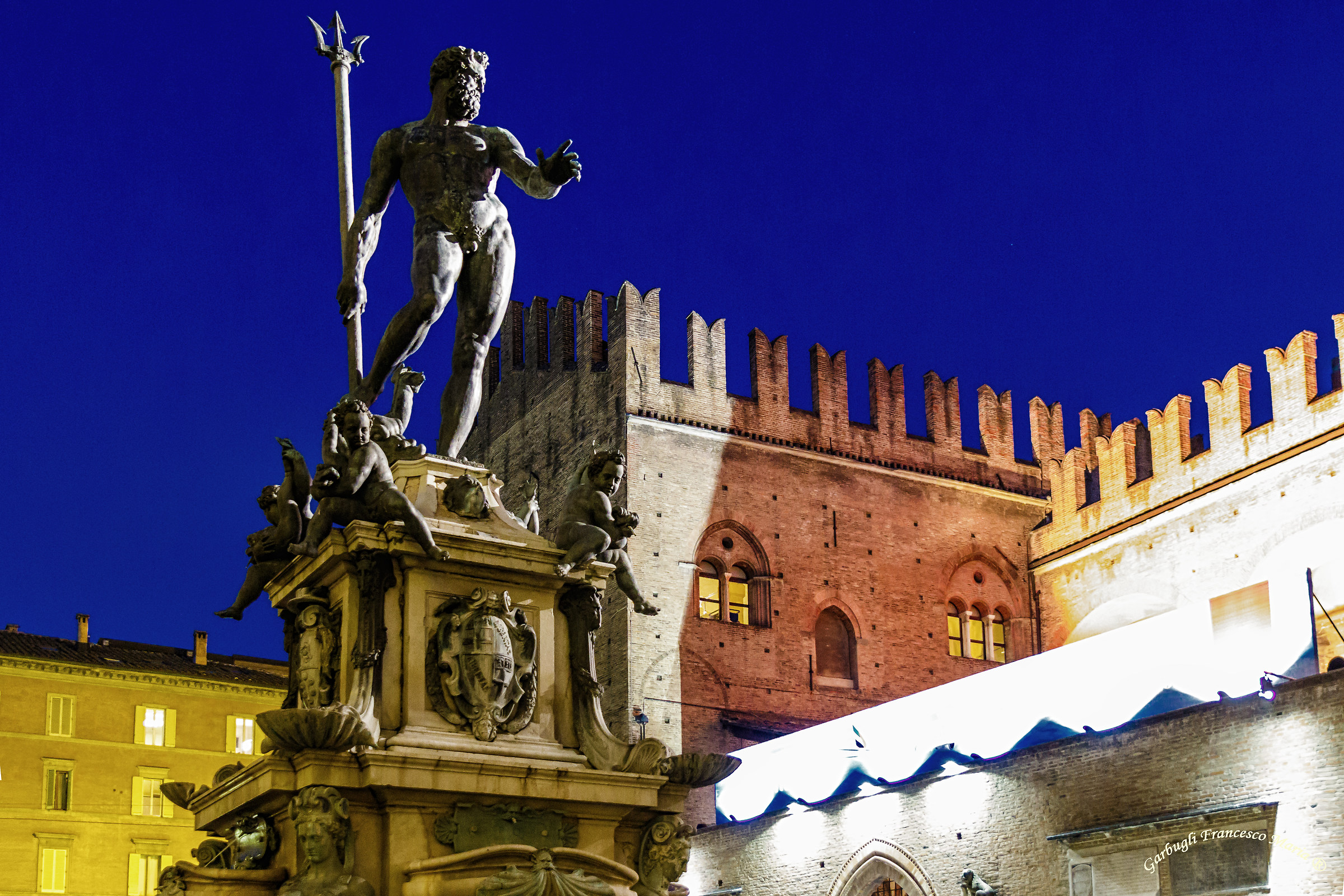Neptune Fountain Bologna