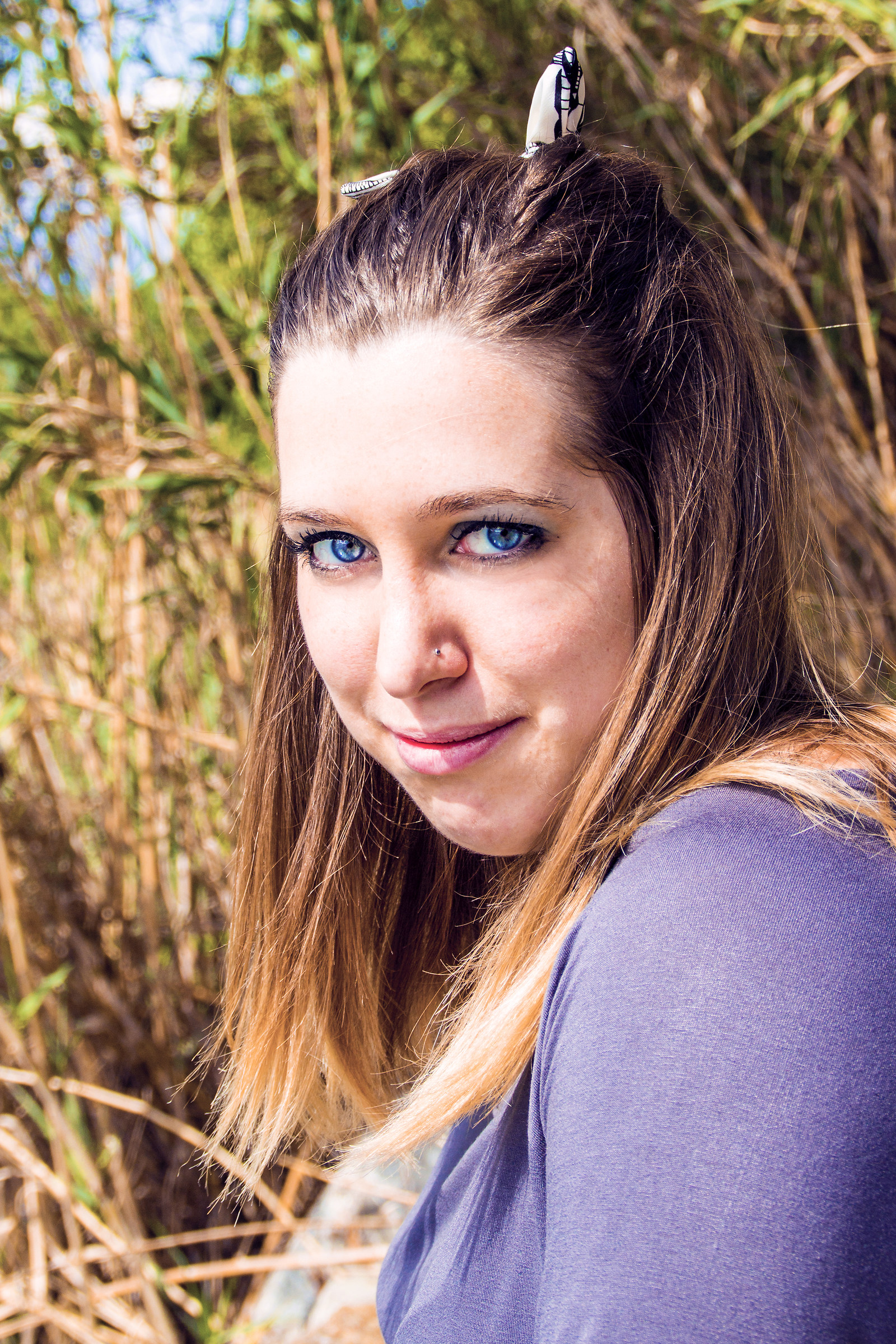 Girlfriend girlfriend blue-eyed