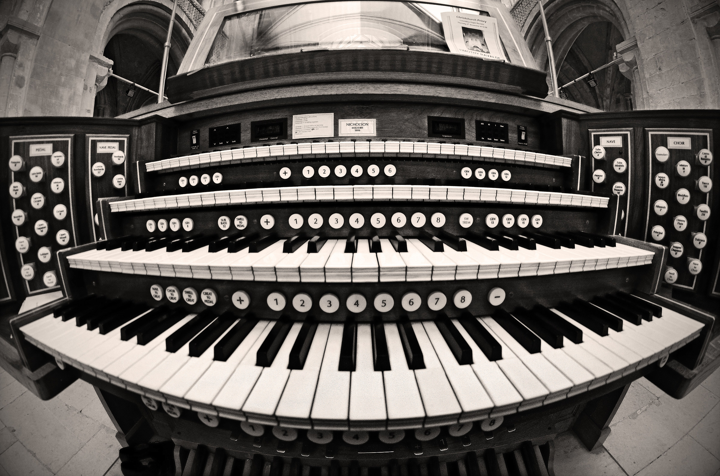 Aspettando il organista!