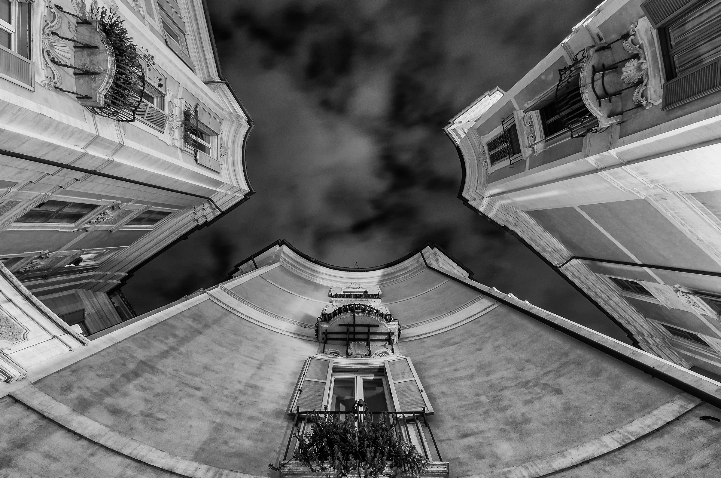 sky in Piazza Sant Ignazio