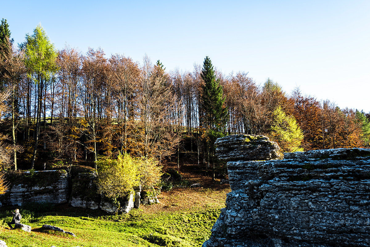 Lessinia: autunno nella Valle delle Sfingi...