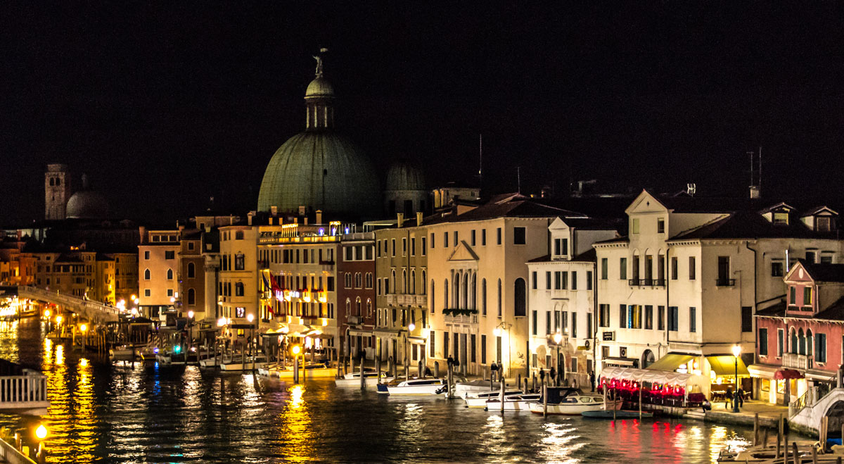 Arrival in Venice