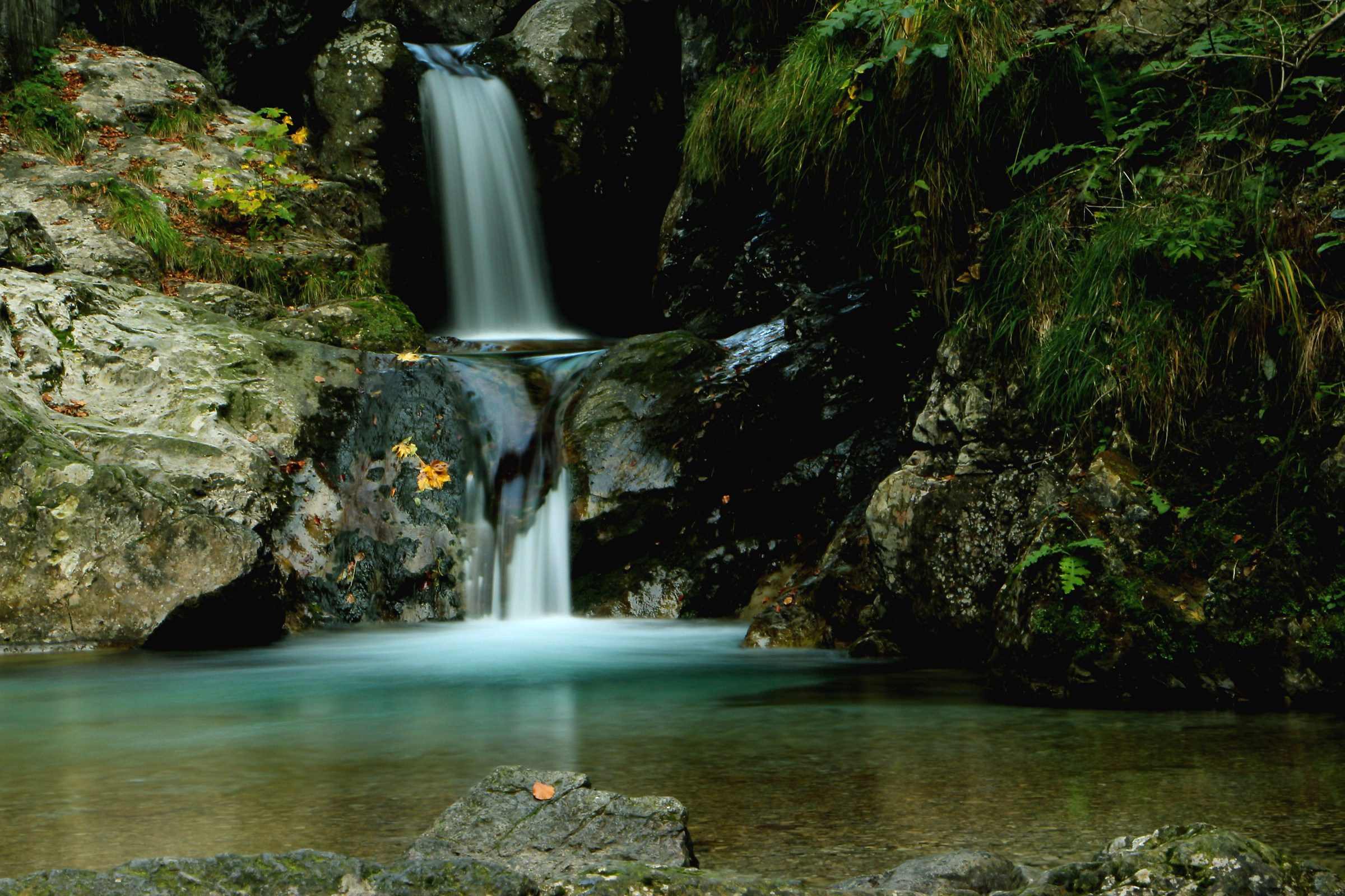 Where the water subsides