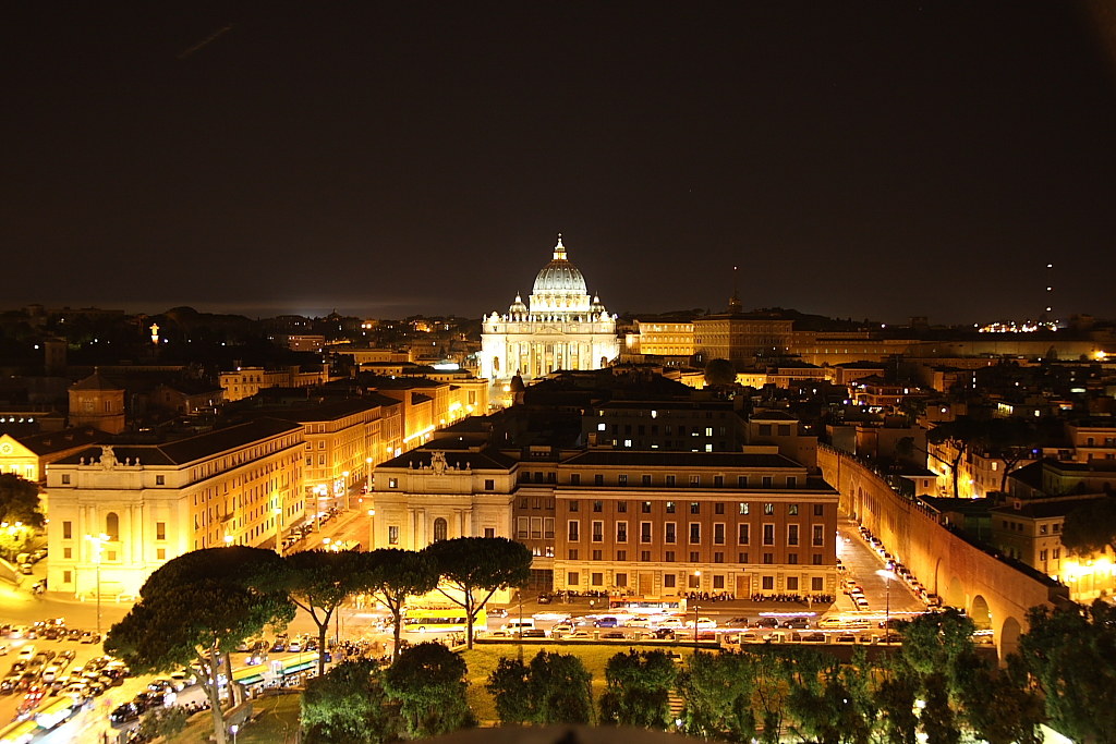 St. Peter's Basilica from Castel Sant'Angelo