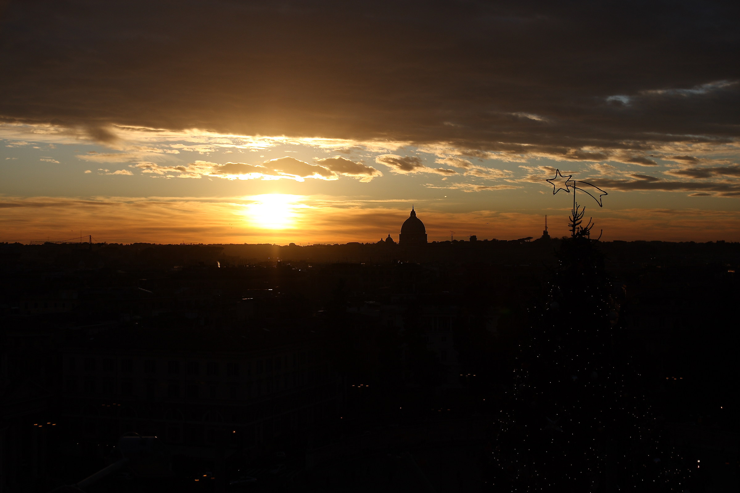 Stella di Natale dal Pincio
